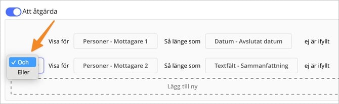 Mina ärenden - och_eller