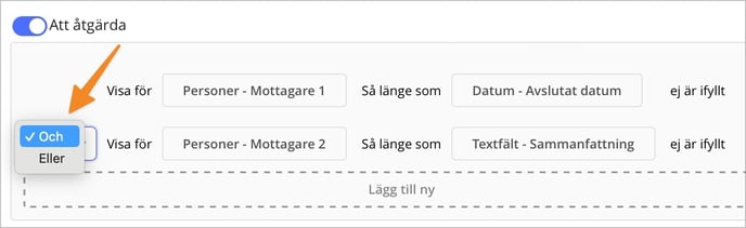 Mina ärenden - och_eller
