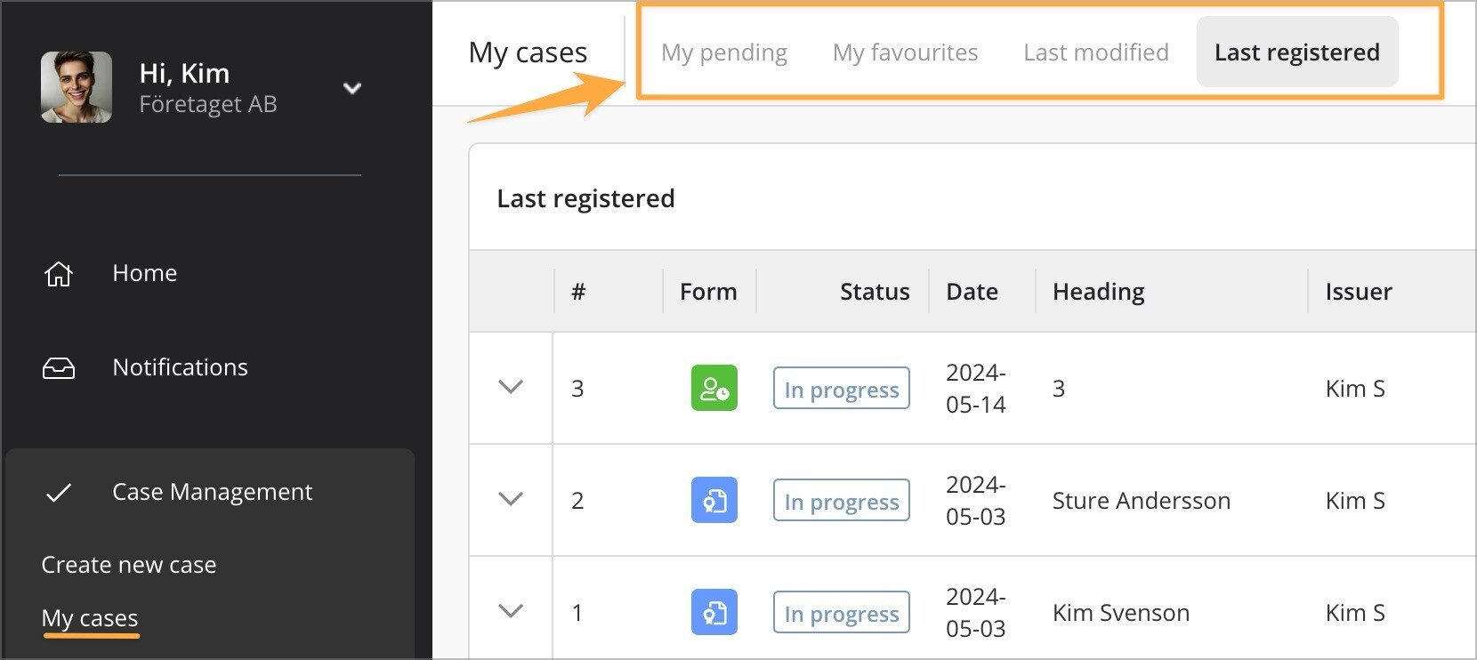 How to Manage My Cases