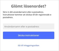 glömt lösen