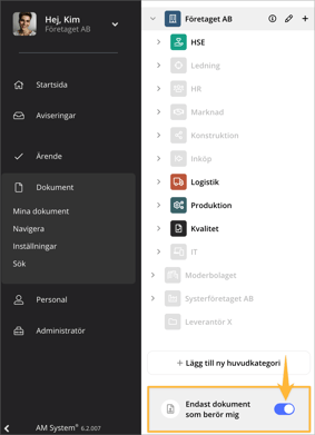 dok som berör