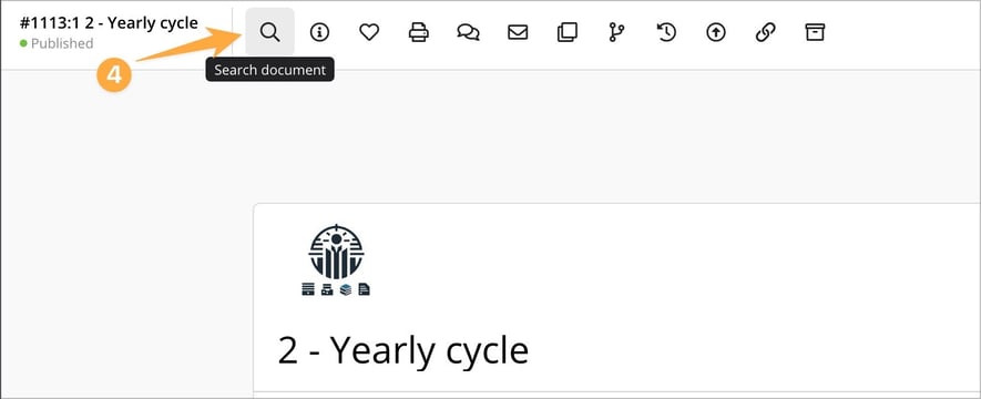 Search Functions in Documents